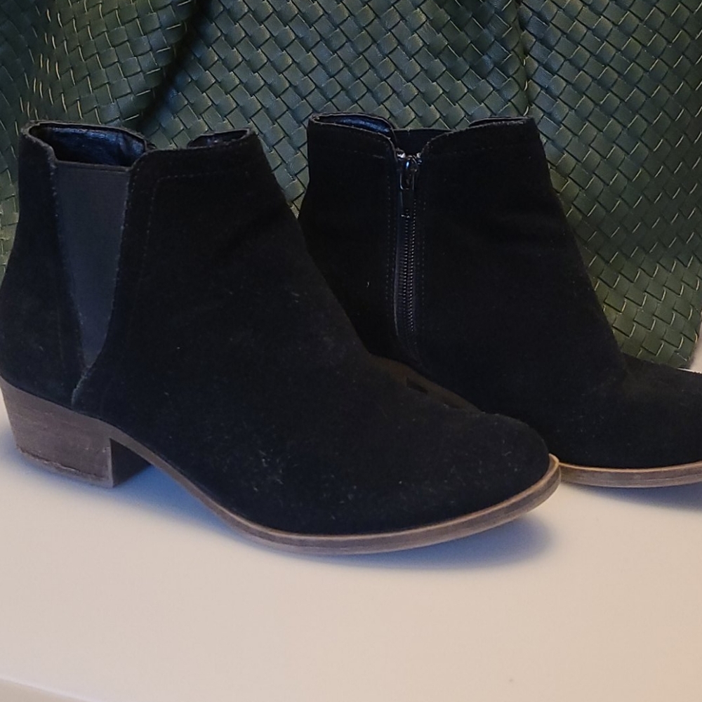 Back Suade  boots